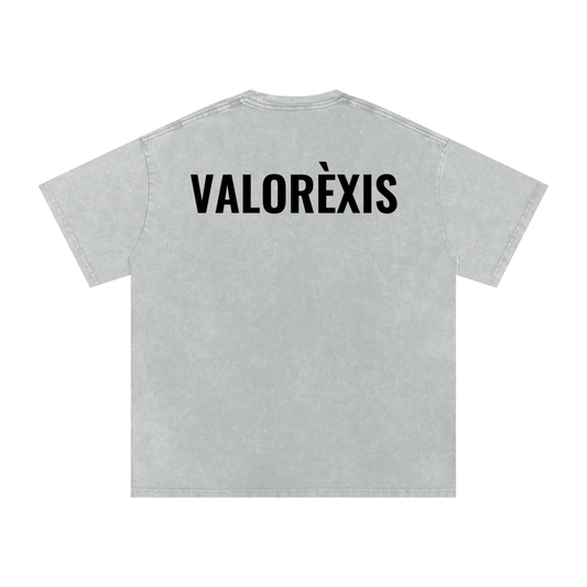 VALORÈXIS CLASSIC LOGO TEE - GREY
