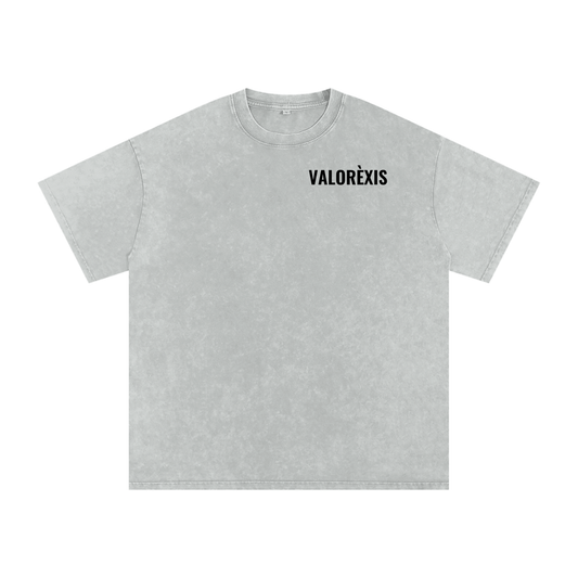 VALORÈXIS CLASSIC LOGO TEE - GREY